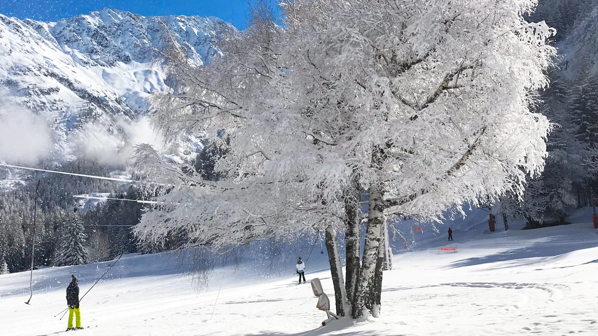 Un paradis pour les skieurs débutants